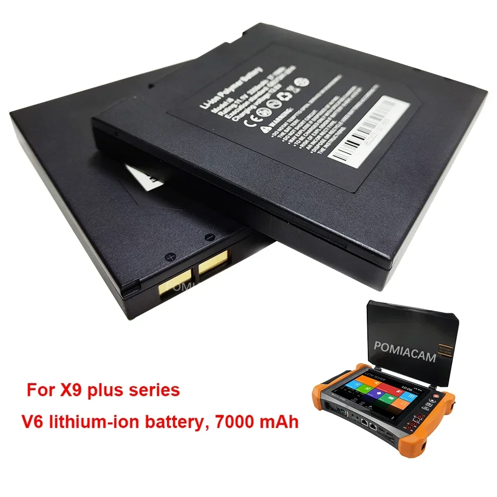 

7.4V 7000mAh Battery for X9-ADH, X9-ADHS, X9-MOVTADHS CCTV Testers V6 Battery