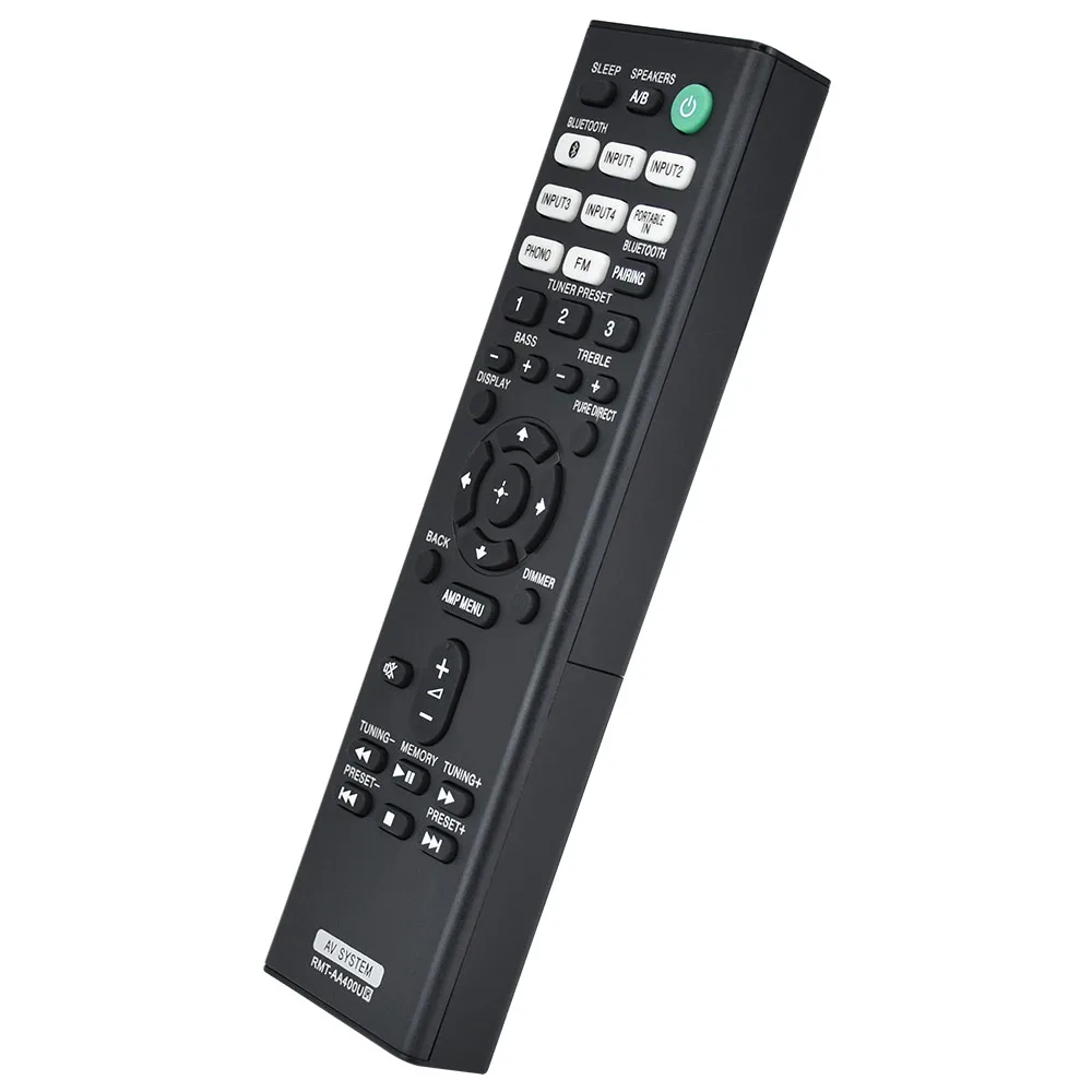 New AV Remote Control RMT-AA400U for Sony STR-DH590 STR-DH790 Audio/Video Receiver