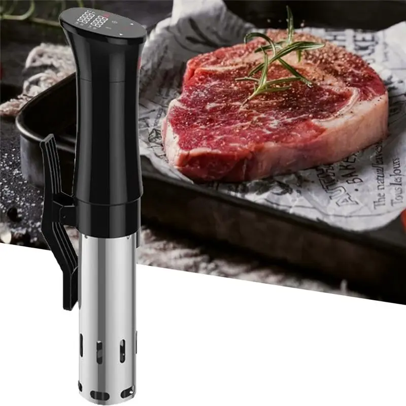 M02K-Vacuum Sous Vide Cooker 1100W Immersion Circulator Cooker With Adjustable Clamp Precise Temperature Control