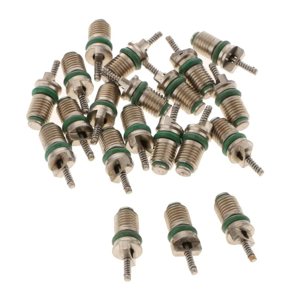 20 Pieces Adapter High Pressure Side Connection Air Conditioning R134A Valve