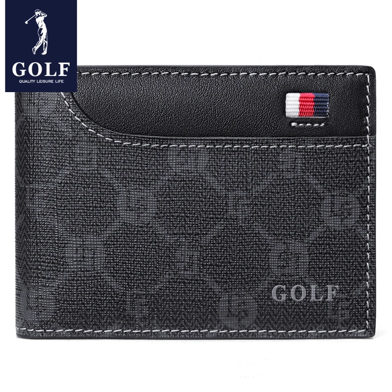 GOLF Bank Card Pack 2023 New Trendy Card Set with Multiple Card Positions, Men's Card Clip, Compact ID Bag Protection Cover