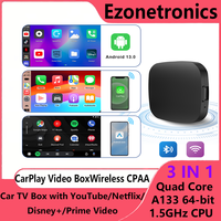 Ezonetronics Android 13 CarPlay Ai Box Wireless Android Auto Smart TV Box Car Intelligent System Support YouTube FOTA Upgrade