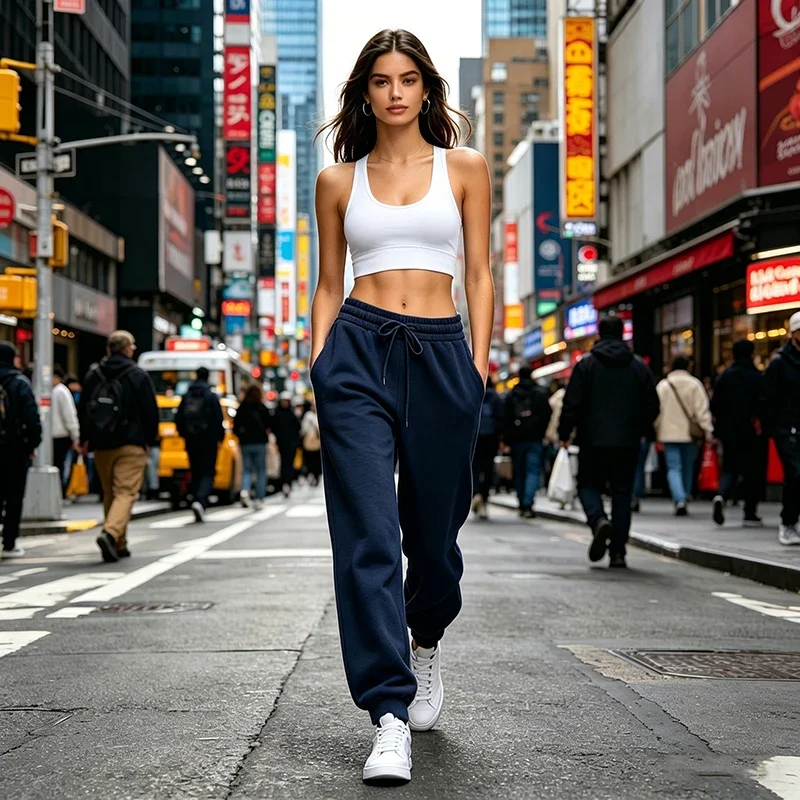 Pantalones Deportivos Casuales para Mujer, Pantalones de Chándal para Gimnasio, Correr, Aire Libre, Ropa Deportiva Urbana, Oferta 2026