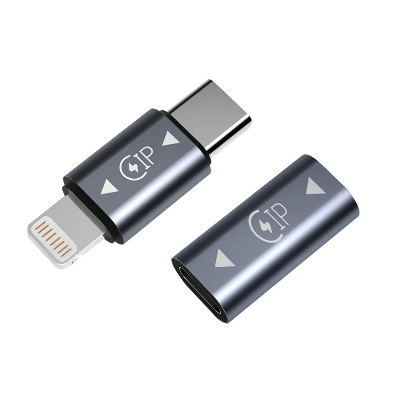 애플 타입 C 수-암-수-USB 암-애플 암 어댑터, C 타입, 조명 충전 + OTG 변환기 어댑터에 적합