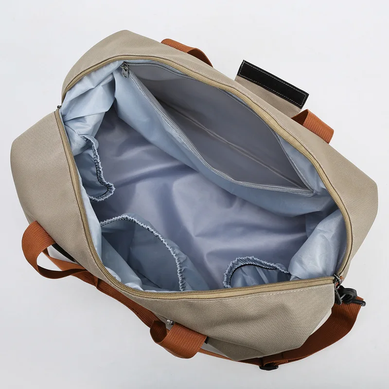 Unisex Large Capacity Tote Women Weekender Bag Travel Men Sports Shoulder Bag Waterproof Travel Duffle Bag Foldable Luggage Bags