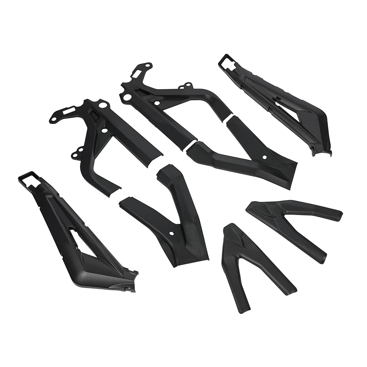 For Light Bee Surron X/S Motorcycle Retrofit Accessories Black PP Frame Protection