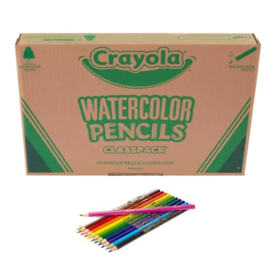 

Classpack Pencils 240ct 20 each of 12 Colors Great for Classroom Educational Art Tools