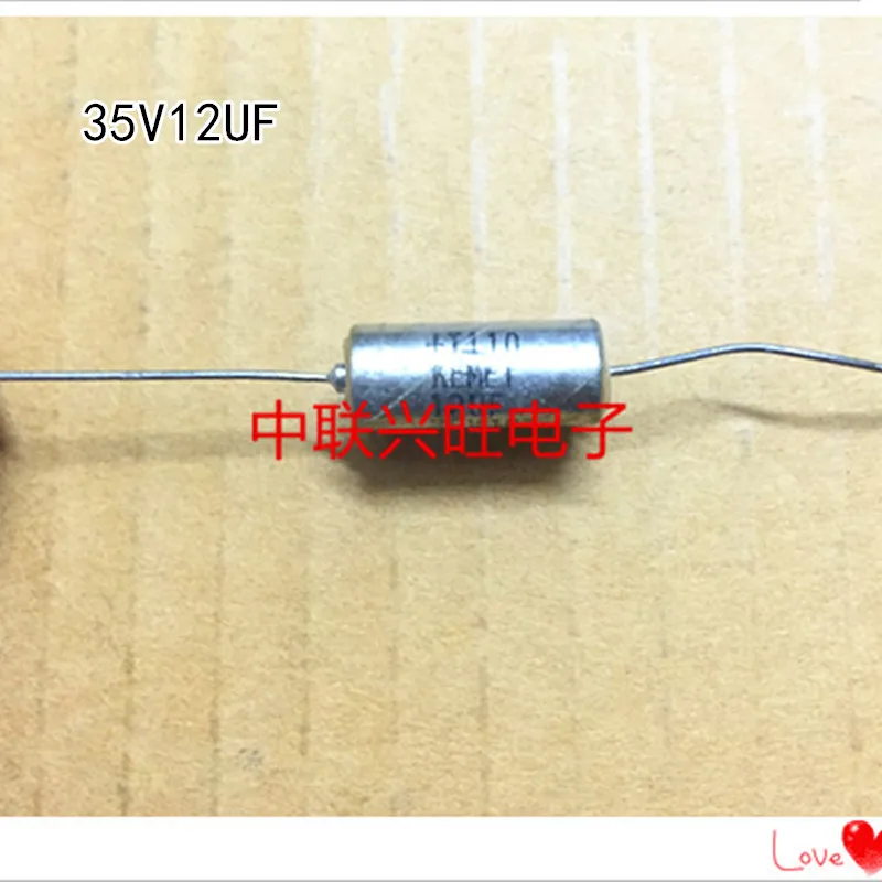 2PCS 35V12UF - 47UF 15UF 18UF 22UF 33UF35V Axial Tantalum Electrolytic Capacitor 35V22UF 186 35V15UF 226 336 18UF 33UF 47UF35V