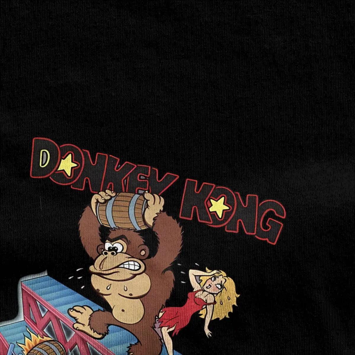 Streetwear T Shirt D-Donkey Kongs Cotton T-Shirts Japanese Game Hipster Tshirt for Man Summer Awesome Short Sleeve Top Tees