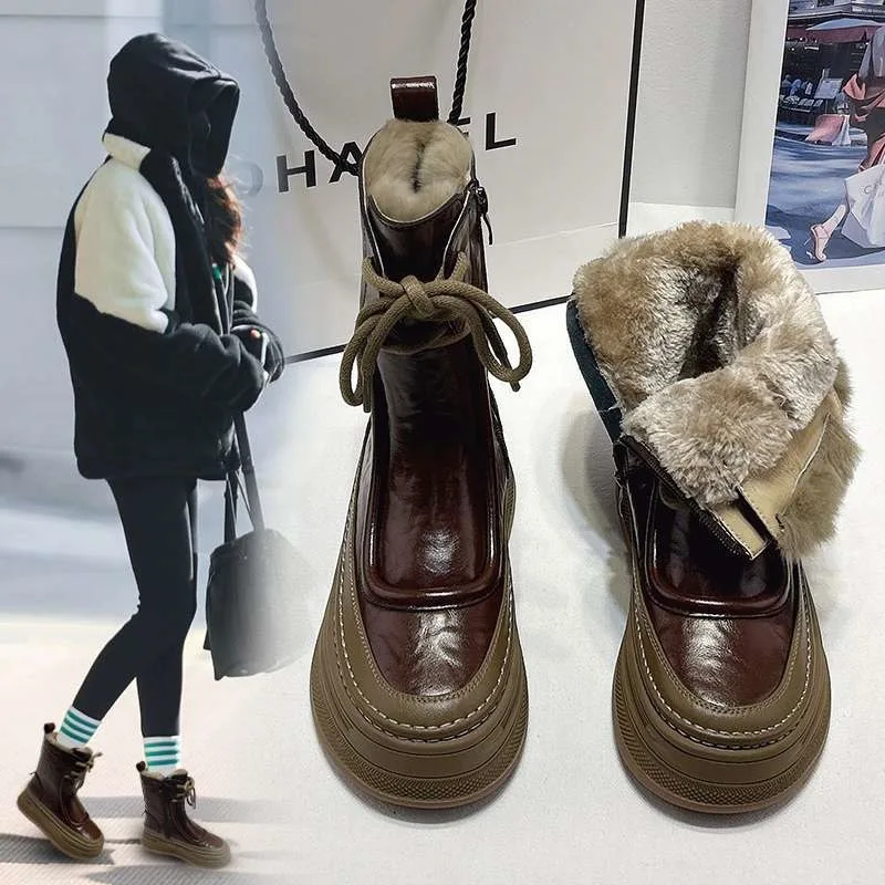 

Women's Winter Sports Shoes, Warm Snow Boots, Waterproof Outdoor Camping and Hiking Shoes Anti Slip and Wear-resistant Ski Boots