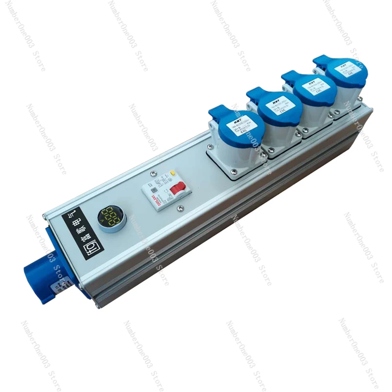 4 Outputs With Empty Stage Performance Power Box 16 Amps Aviation Industry Plug-in Distribution Box 220 Input Junction Box