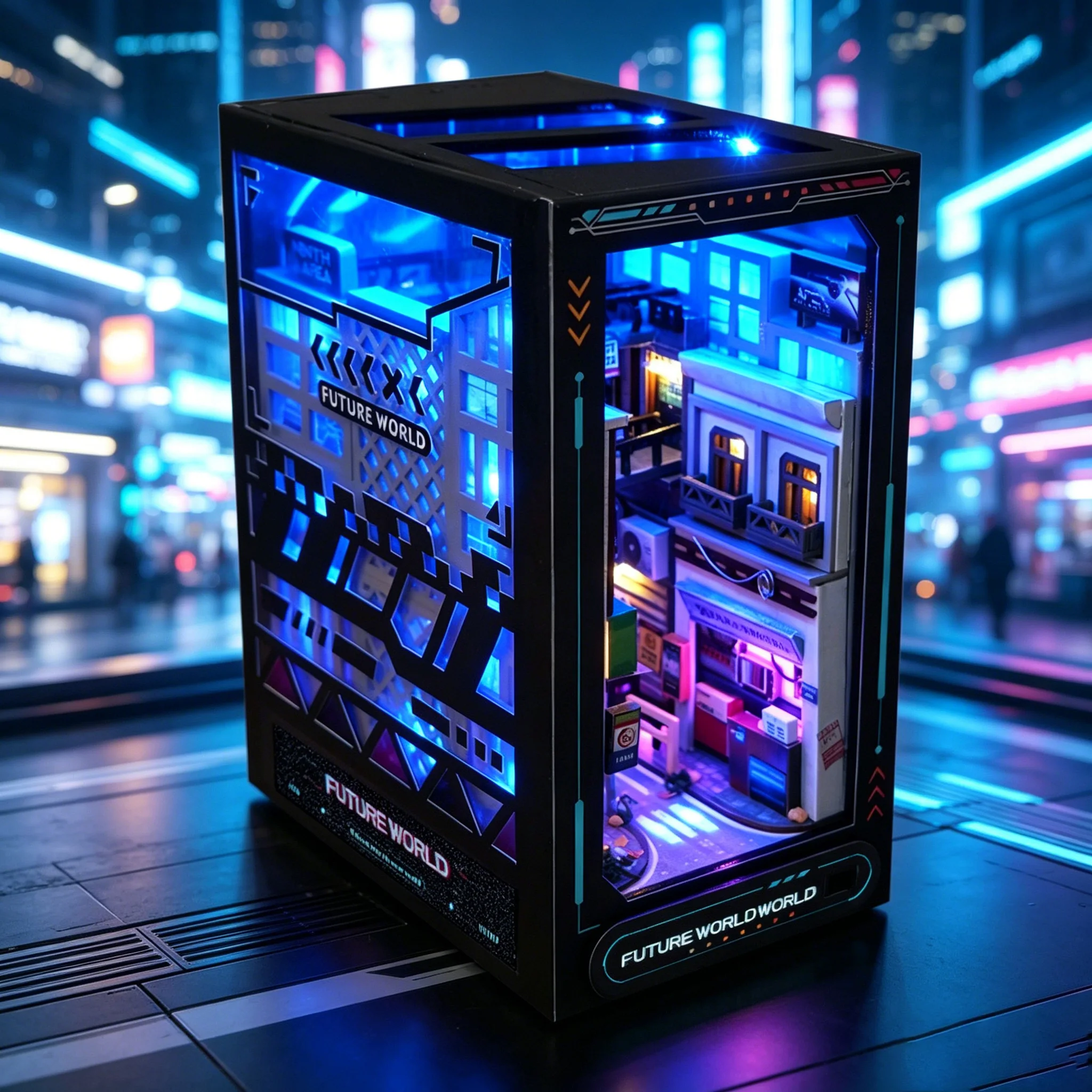 creative-book-nook-kit-diy-wooden-3d-puzzle-cyber-style-unique-bookshelf-decor-birthday-gift-for-adults-teens