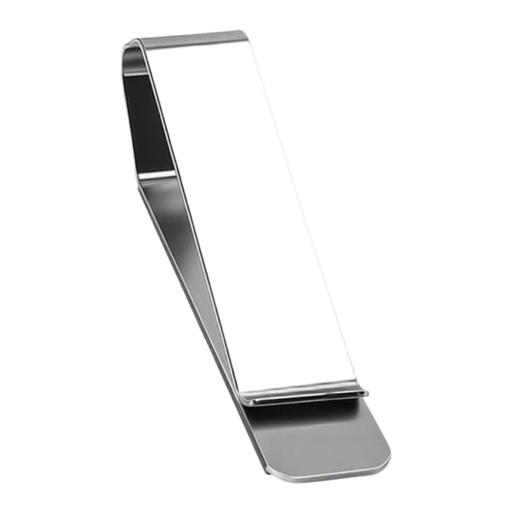 304 Stainless Steel Car Visor Clip Designed for Garage Door Remote Holder Function and In-Vehicle Accessory Management