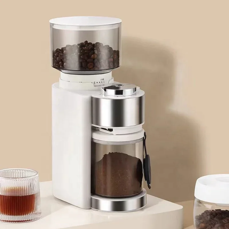 

#For Portable Adjustable Hand Brewed Italian Espresso French Press Stainless Steel Electric Coffee Bean Grinder Machine