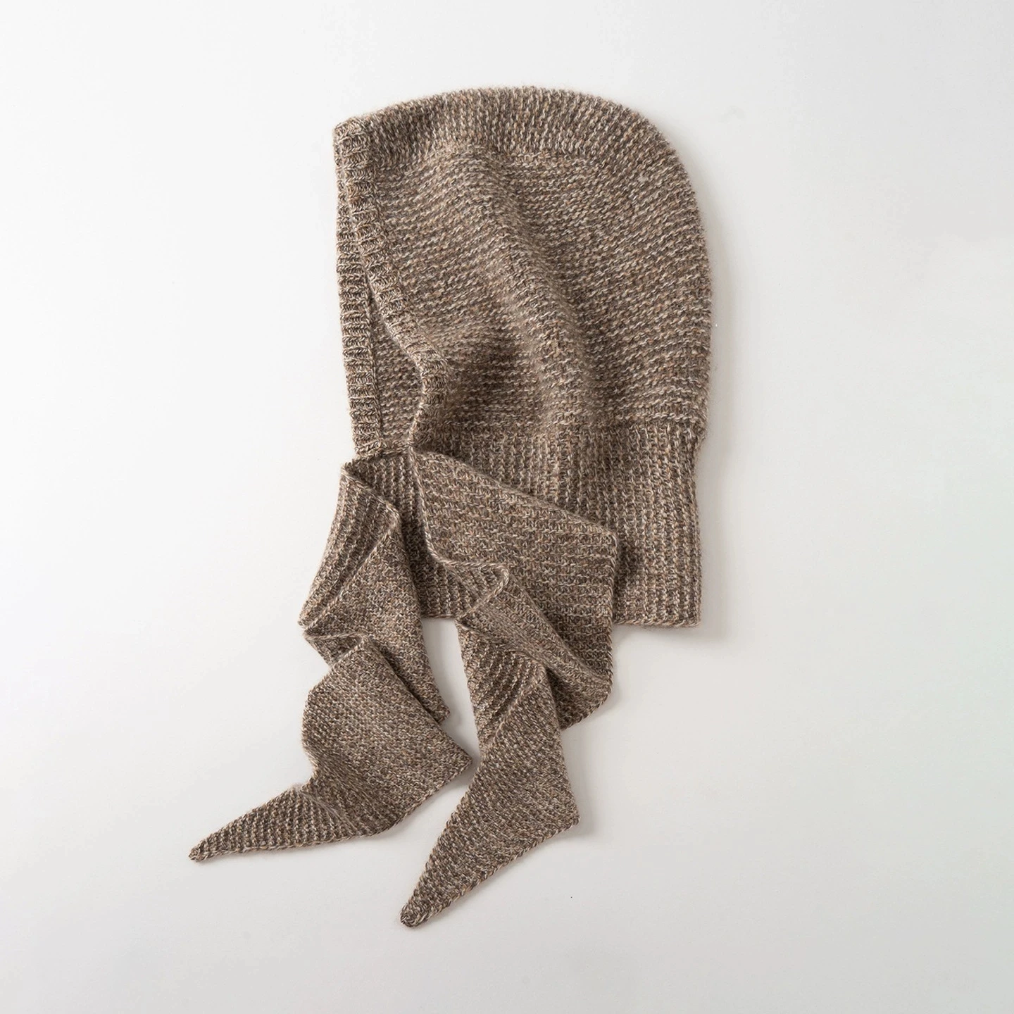 Winsleter-65%Wool 35%Cashmere Elegant Knit Hat, Riding Windproof, Unisex OL Versatile Warm Scarf Cap, 2026 Autumn New A6O450CC