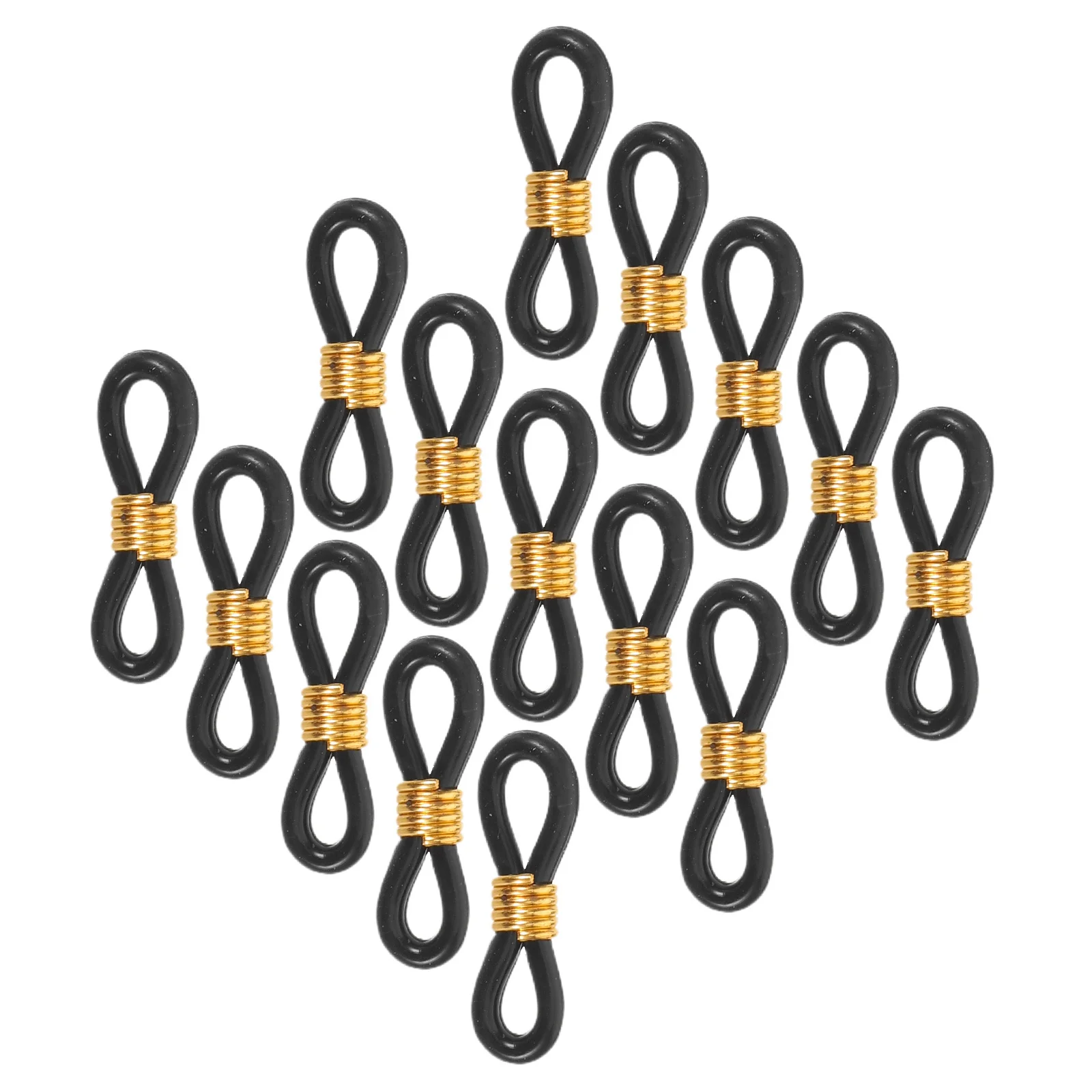 

100Pcs Black Adjustable Leg Restraint Bands for Chicks Splay Leg Issues Corrective Support Soft Comfortable Fit