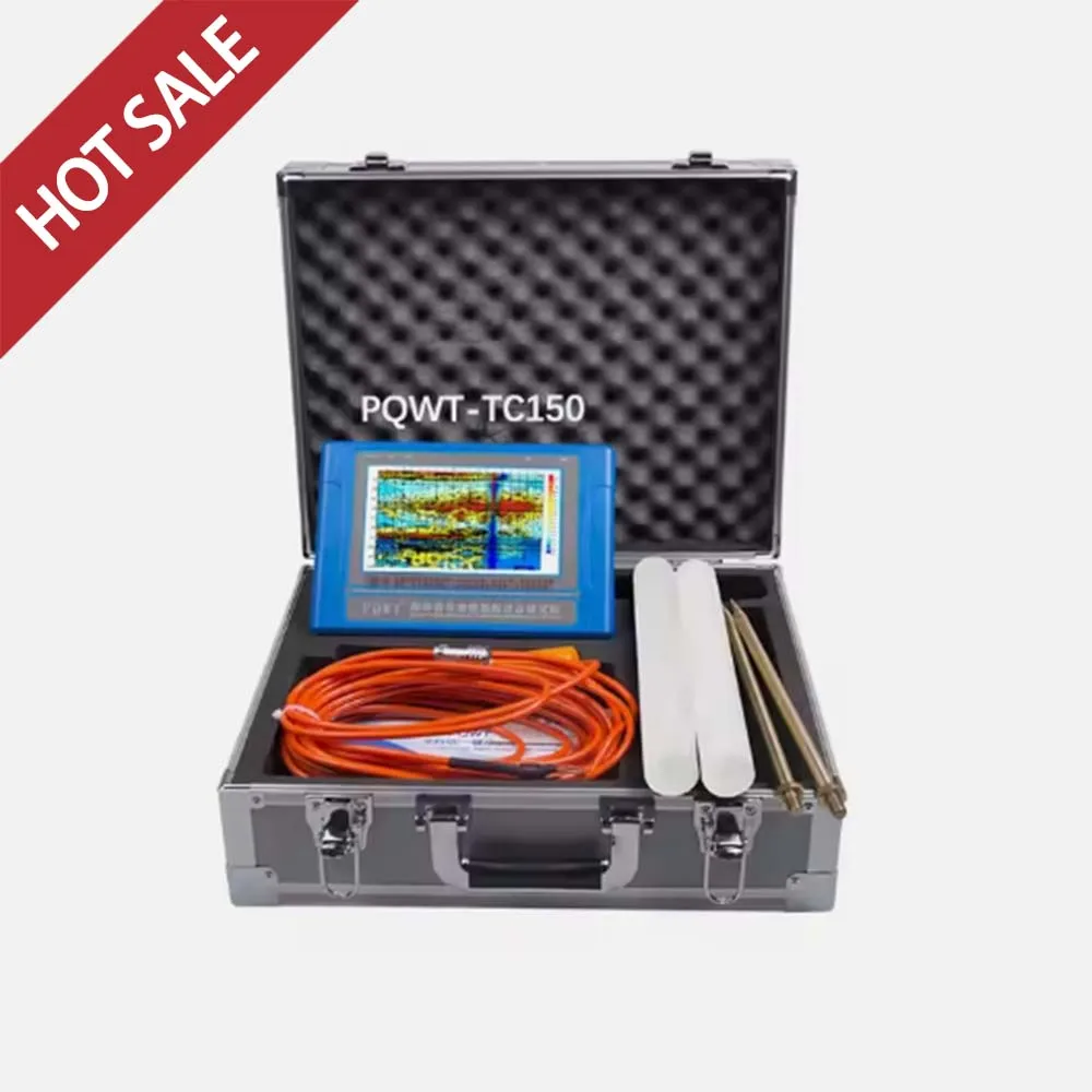 

PQWT-TC150 ground water detector 150 meters borehole drilling geophysical equipment price