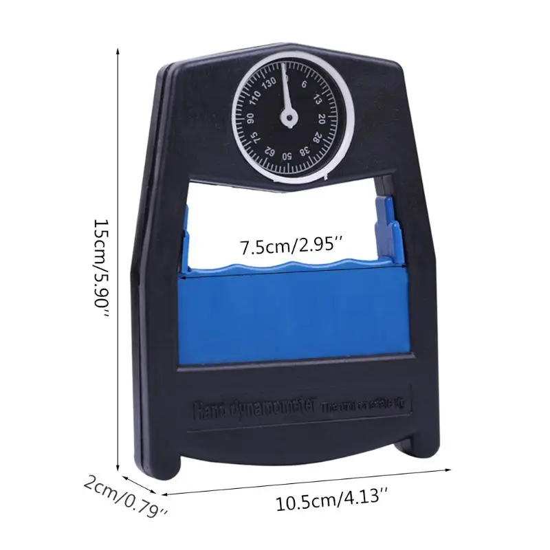 Hand Dynamometer Hand Grip Strength Measurement Tool 130kg/287lbs Capacity