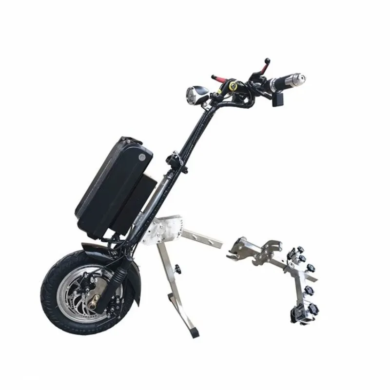 Wheelchair front modification front drive wheelchair traction electric vehicle head wheelchair quick dismantling and folding
