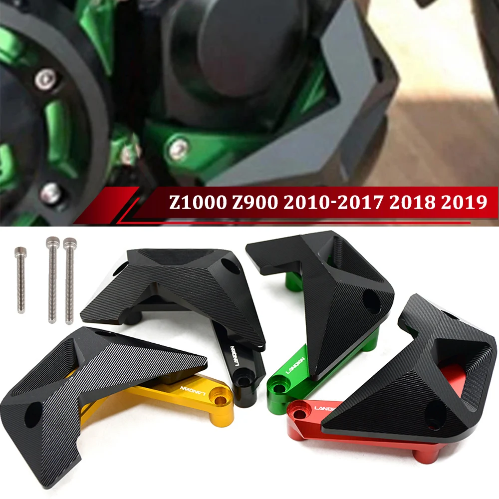 

For Kawasaki Z1000 2010 2011 2012-2017 2018 Z900 Motorcycle Right Engine Case Saver Cover Guard Crash Pad Frame Slide Z 900 1000