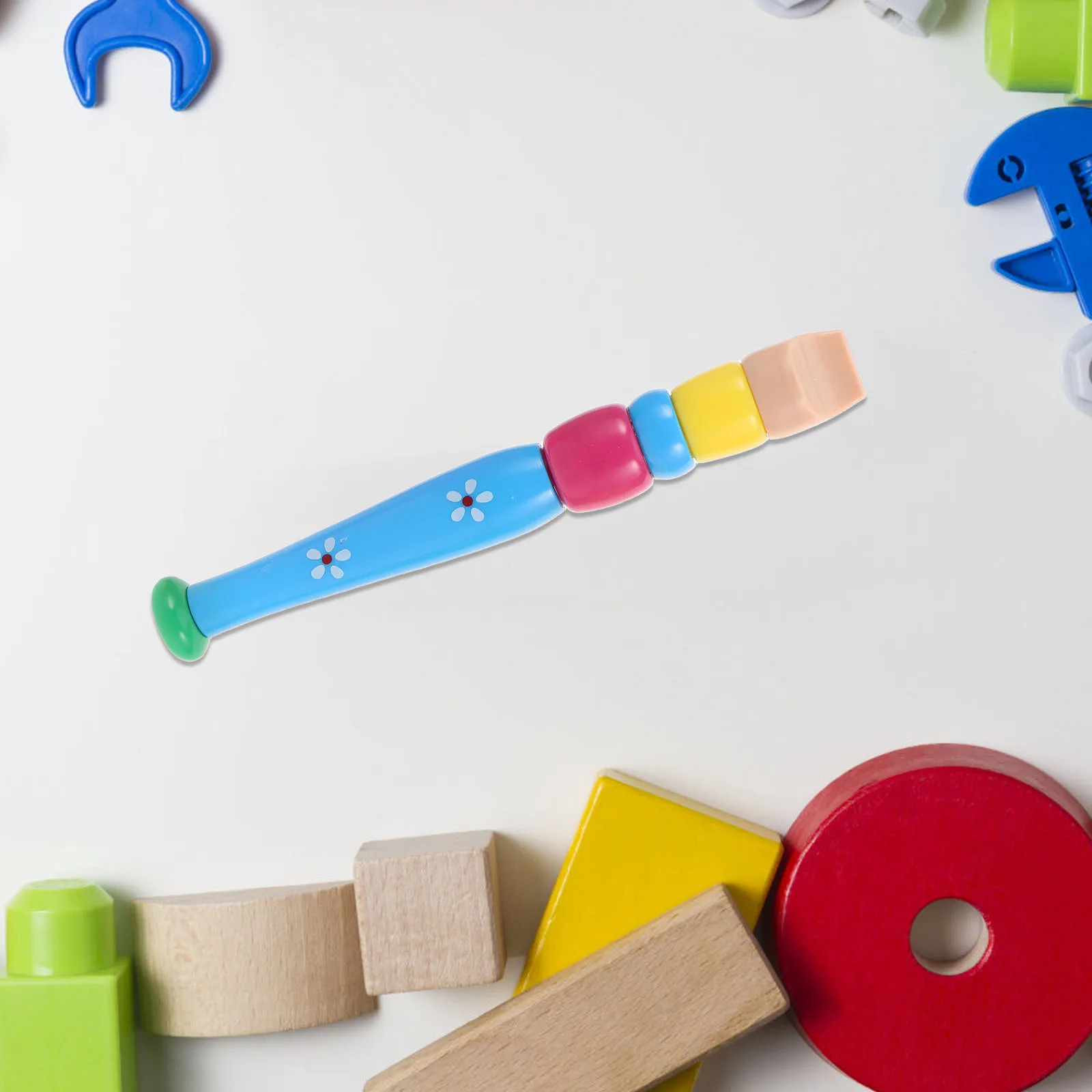 4 قطع من البلاستيك الناي الموسيقي 6 فتحات خفيفة الوزن وآمنة وموثوقة، فئة الموسيقى المنزلية للمدرسة، تطوير مهارات المبتدئين