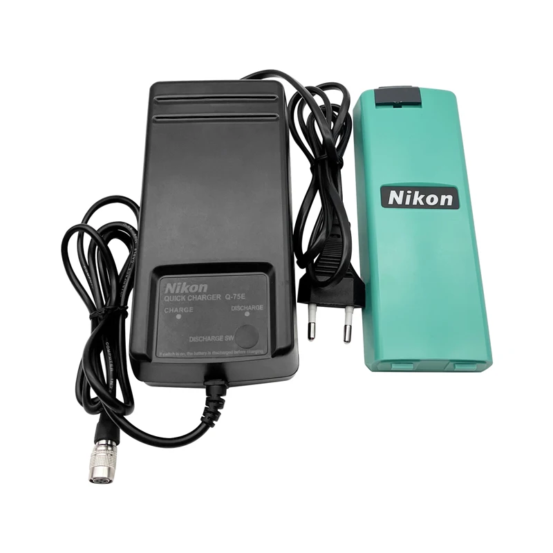 

BC-65 battery With Q-75E Charger For Nikon DTM-302 NPL-302 NPL-352 DTM-352 Total Stations 7.2v 3800mAh NiMH