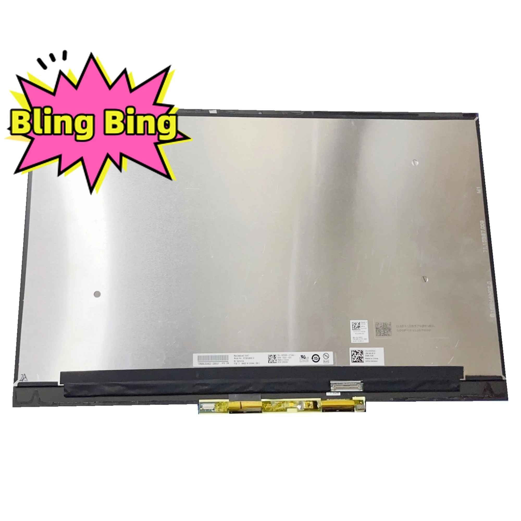 

B156HAN02.0 15.6'' FHD Laptop Digitizer Assembly LCD Touch Screen For Dell Inspiron 7500 2-in-1 FP-ST156SN106AKF-01X