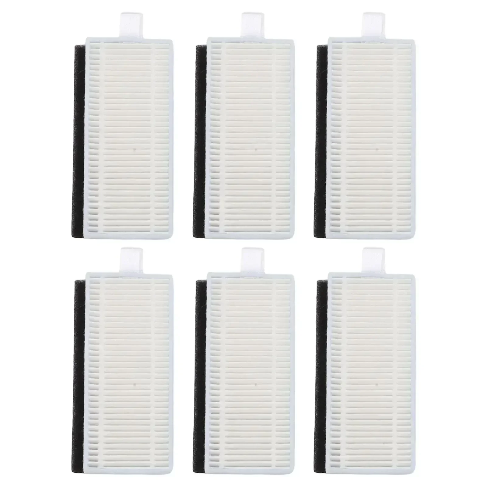 

6Pcs Vacuum Filters Kit For Lefant M330 / M330 Pro Robot Vacuum Cleaner Hepa Filter Vacuum Cleaner Accessories Vacuum Filter Kit