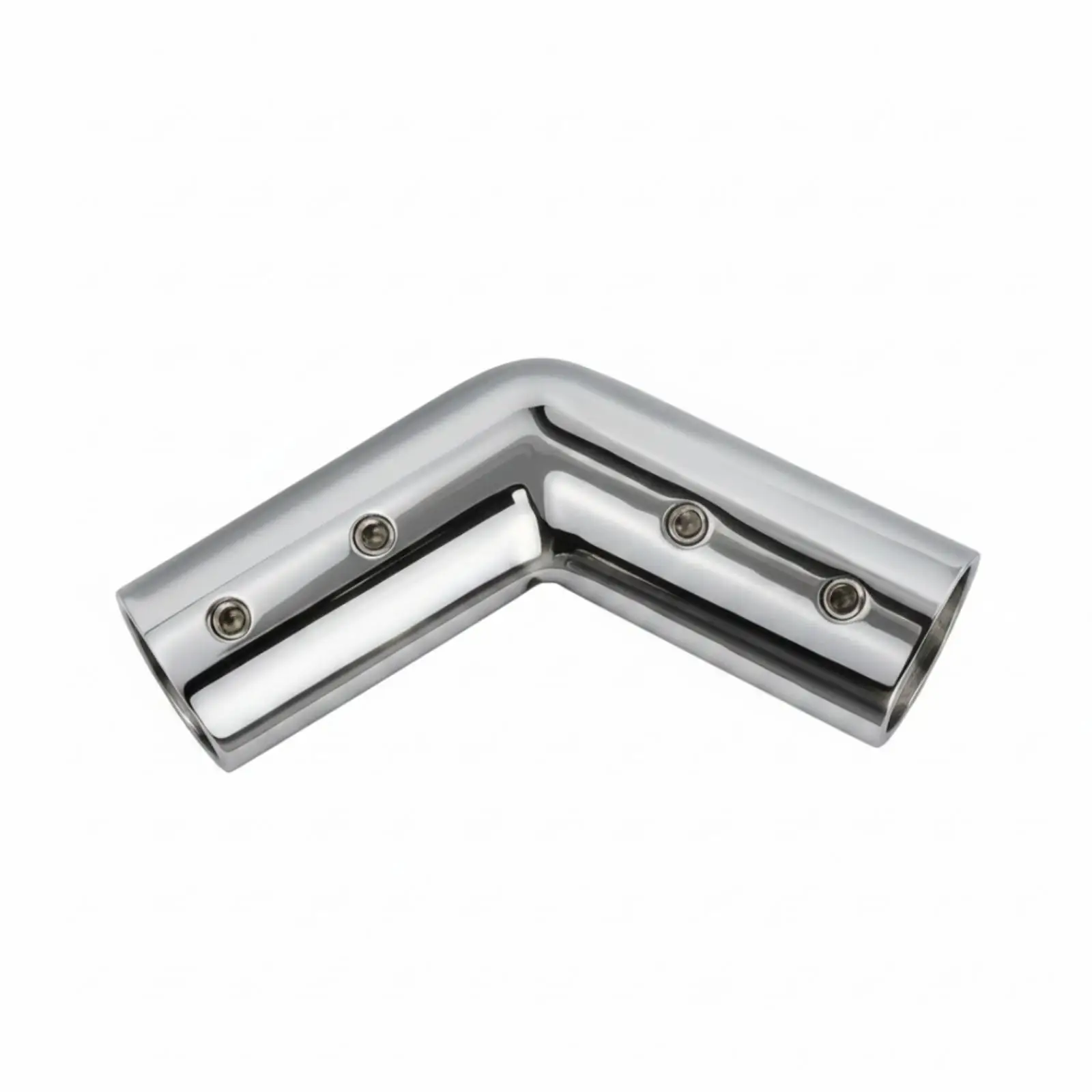 Elbow Pipe with Set Screws Polished Marine Pipe Fitting Long-Lasting