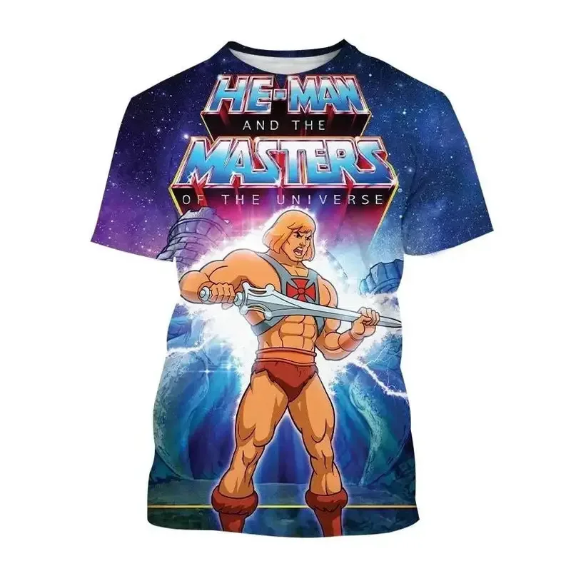 شعبية سادة الكون هو رجل تي شيرت ثلاثية الأبعاد مطبوعة الرجال/النساء أنيمي تي شيرت Harajuku س الرقبة قصيرة الأكمام ملابس الرجال