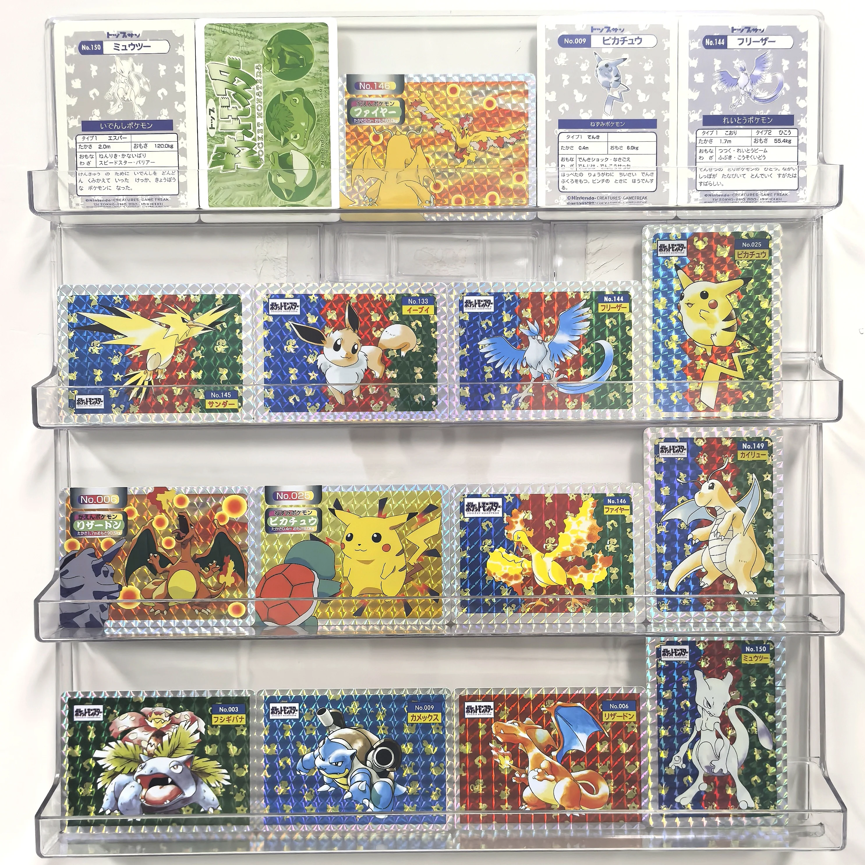 

Коллекционные карты PTCG Pokemon 1995, Topsun Mew Charizard Venusaur Blastoise, самодельная одиночная карта, классическая игра, аниме-карты, подарок