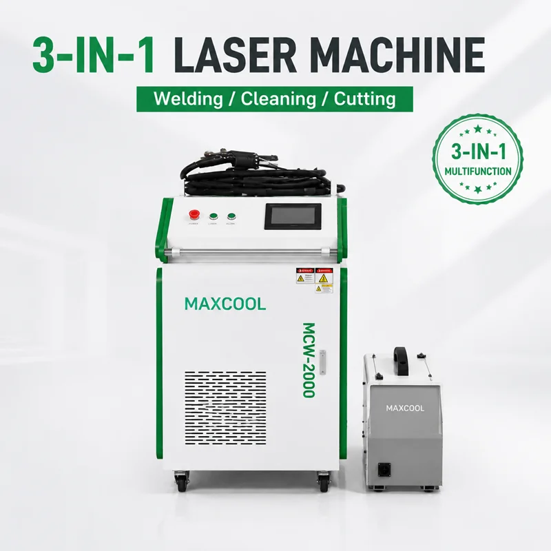 Portable 3 in 1 Laser Cleaner  - огляд і ціна Fiber Laser Cutter 1500W Metal