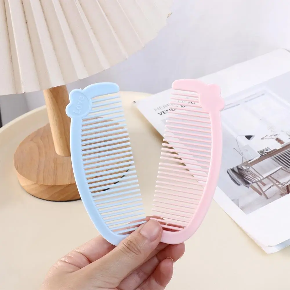 Styling Tools Hair Care Mini Comb Love Smooth Cute Hair Comb Small Cute Kids Hair Brush Children/Kids