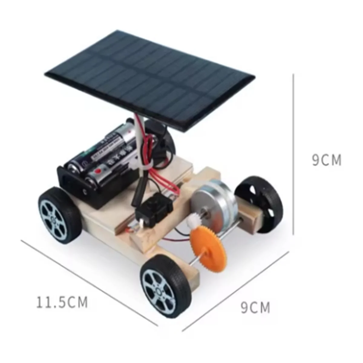 Assemble Solar Car Creative Inventions Motor Ability Of Children Active Thinking DIY Electronic Kit Technology Toys For Kids image 6