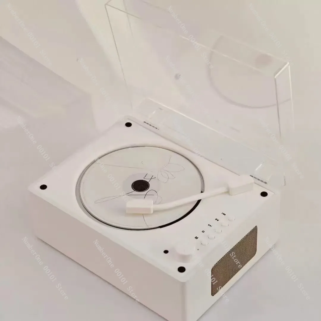 

Винтажная колонка для винила/CD/Bluetooth с функцией зарядной станции (все в одном)