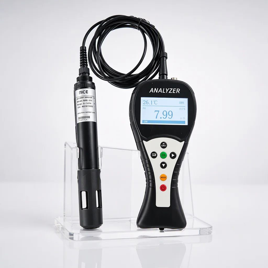 Multi Parameter DO PH Temperature Analyzer RS485 Output with Data Logging Function Portable Water Tester