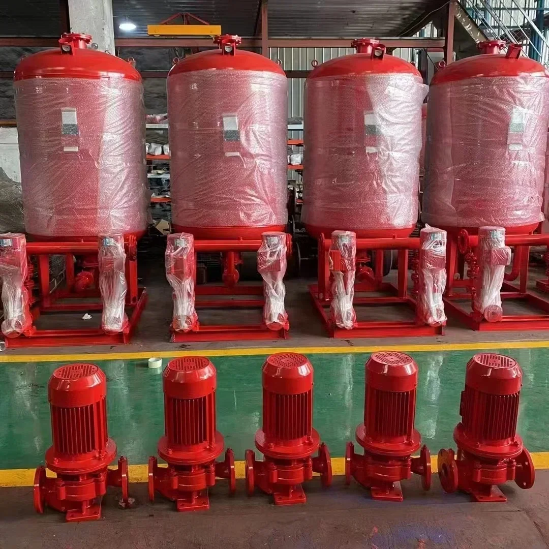 High Quality Customizable Voltage Fire Pump System-Fueled Centrifugal Fire Extinguishing Spray Metal Construction Motor