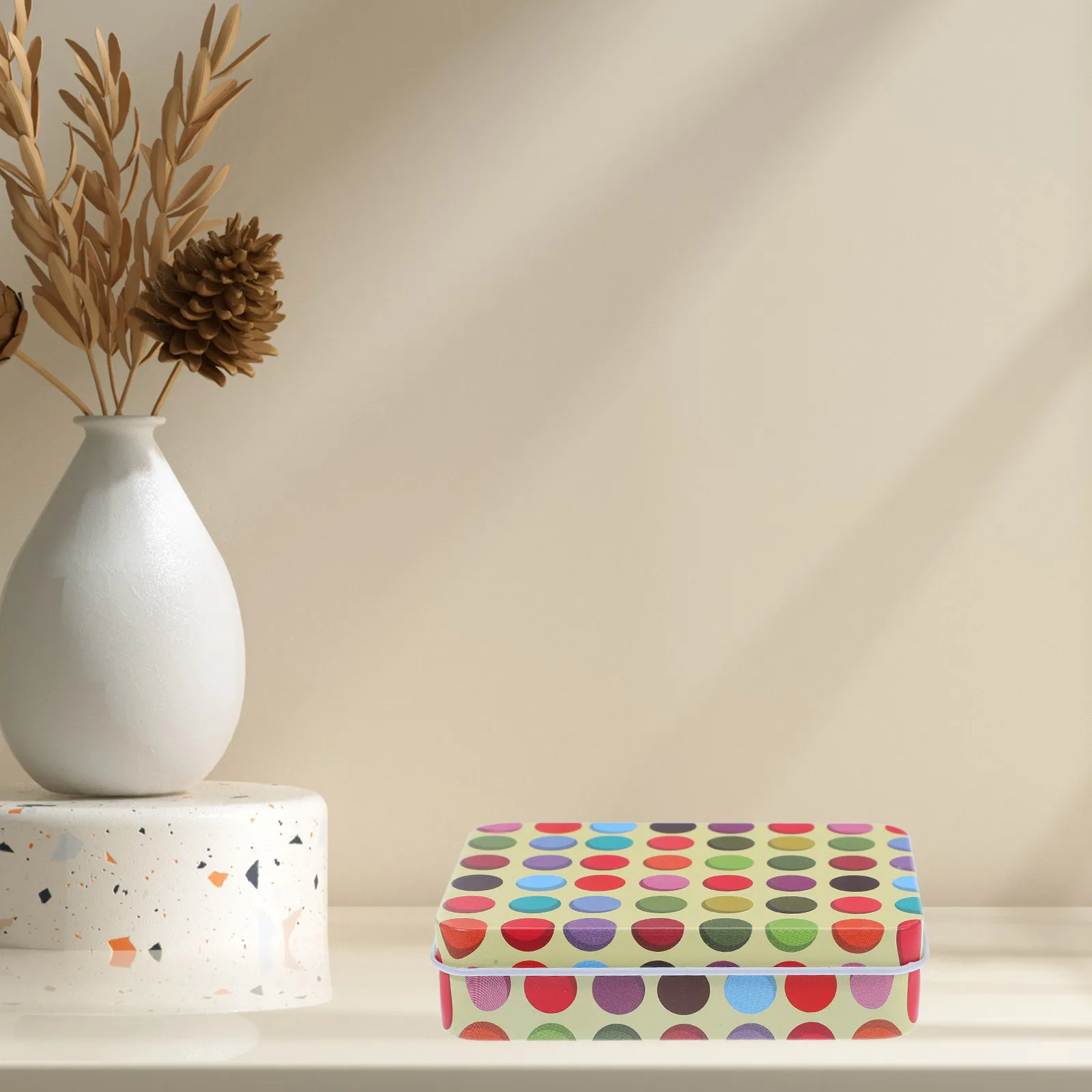 4Pcs Tinplate Game Cards Box Sturdy Metal Storage Organizer Playing Card Holder for Sports Baseball Tarot Trading Cards