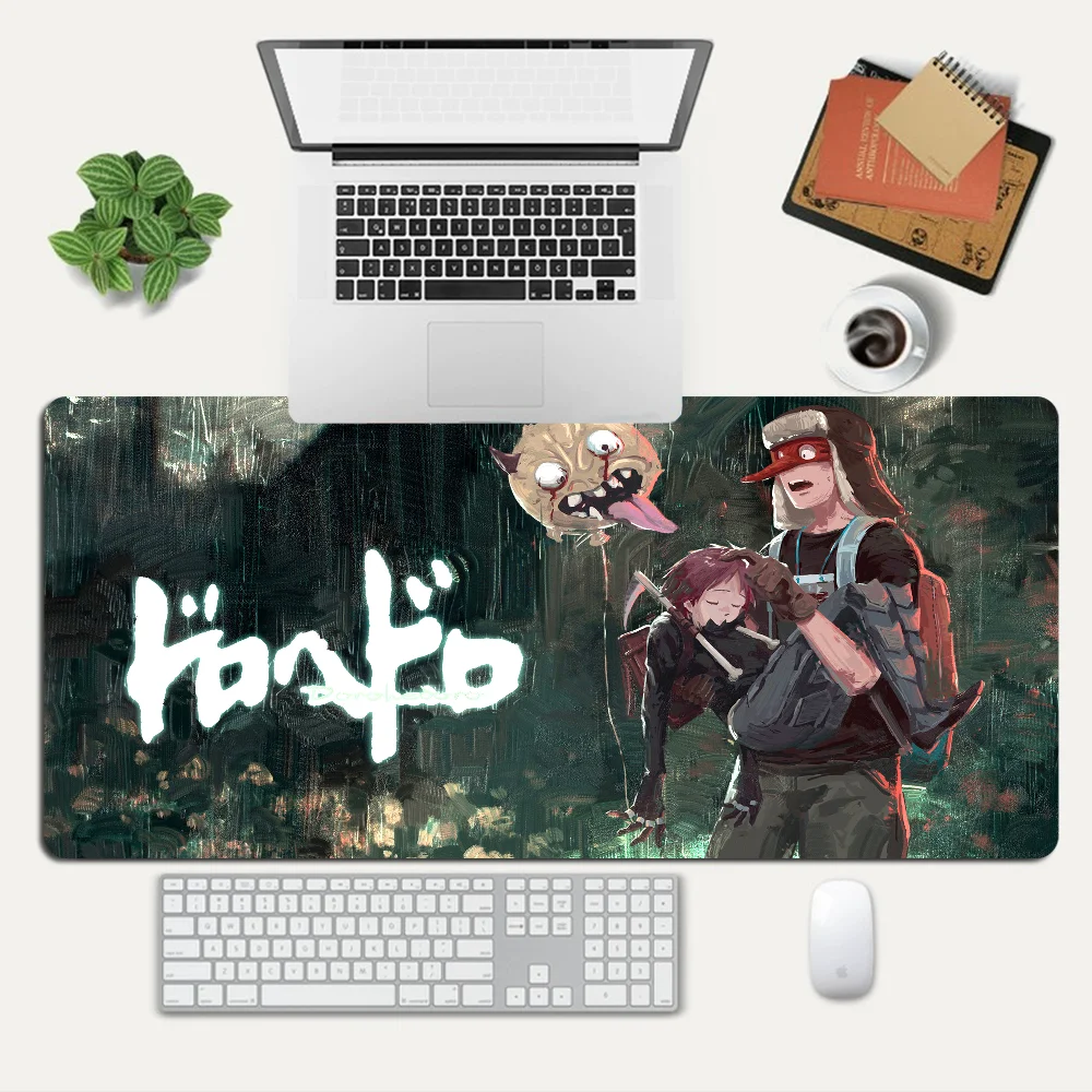 Dorohedoro Anime Mousepad Custom Skin Desktop Desk Mat Kawaii Gaming Accessories Students Writing Pad for PC Computer Table
