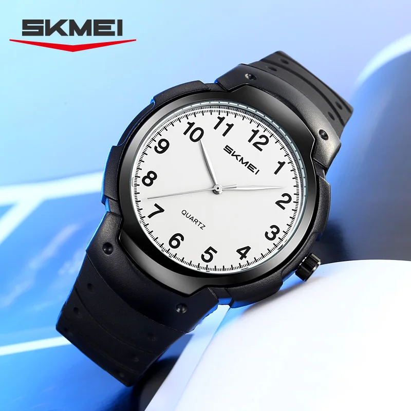 

SKMEI 2532 Простые новые мужские модные кварцевые часы, водонепроницаемые спортивные часы с силиконовым ремешком, повседневные часы для студентов, relógios masculino