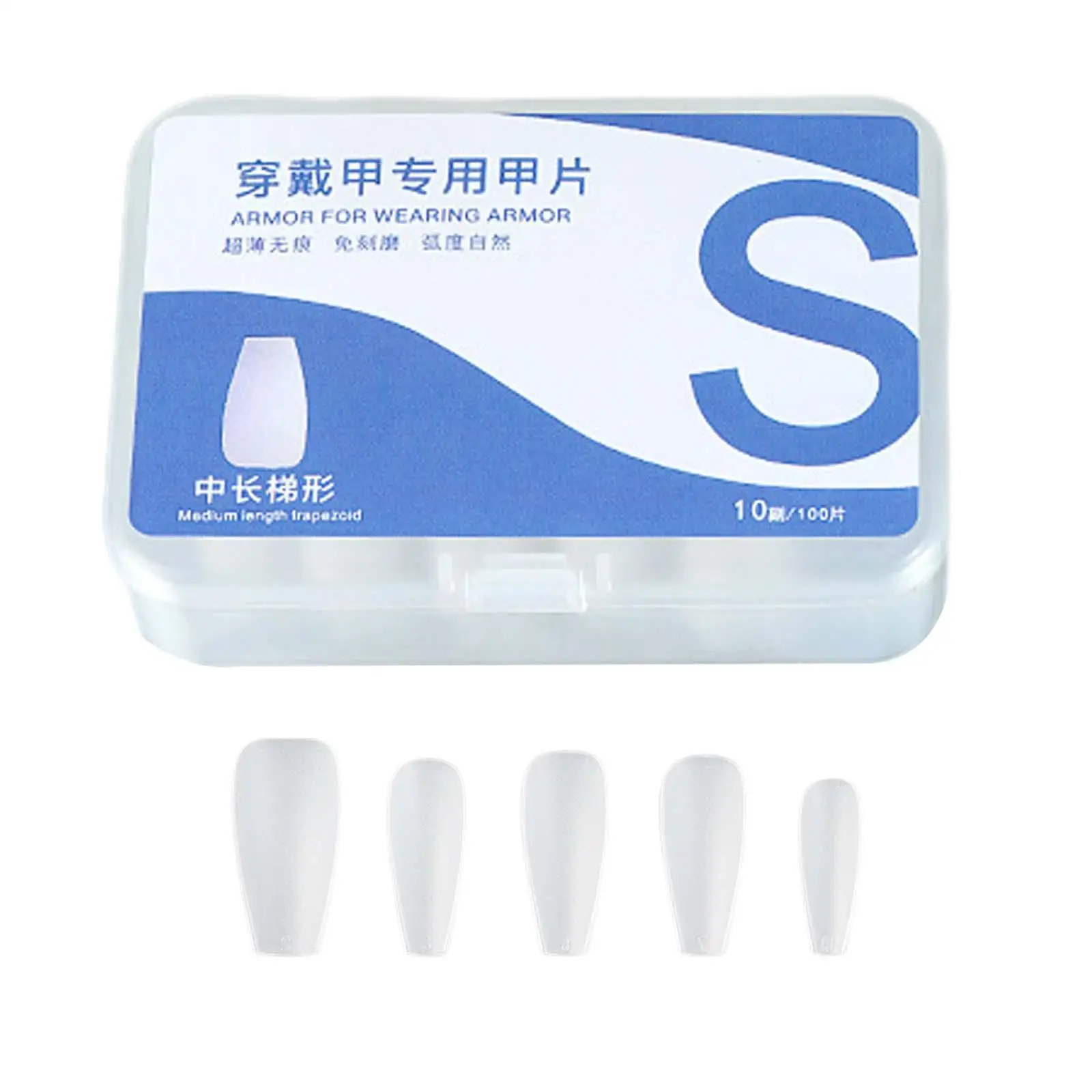 Pontas de unhas em gel fosco, cobertura completa, unhas artificiais acrílicas, extensões de arte de unhas para casa, salão de beleza diy