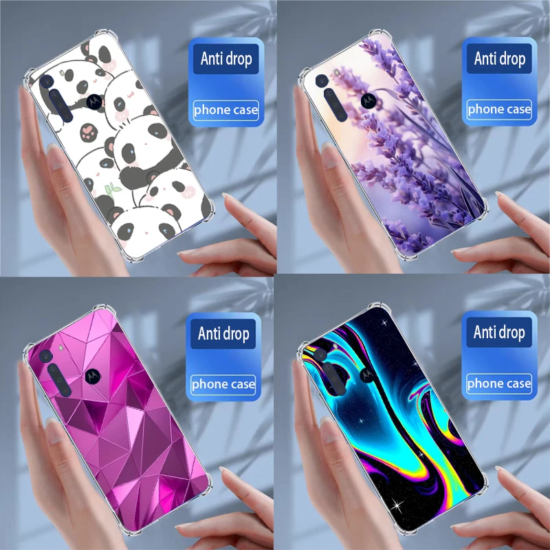 Cases For Motorola Moto One Fusion Cover Soft Silicone transparent TPU Phone Case Coque Capa Bumper