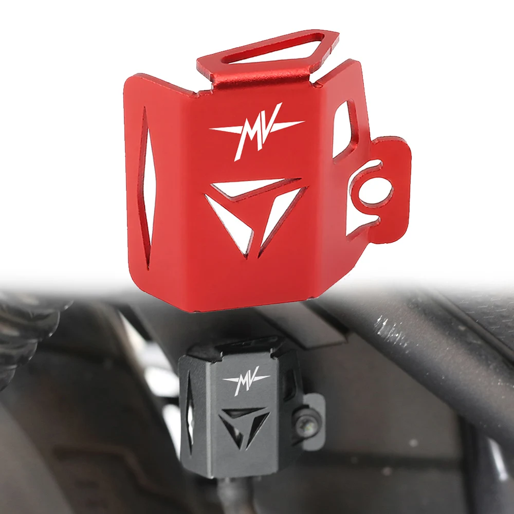 

Для MV Agusta 675 Brutale 800 1000 Turismo Veloce RC CNC алюминиевый задний бачок тормозной жидкости крышка защита аксессуары для мотоциклов