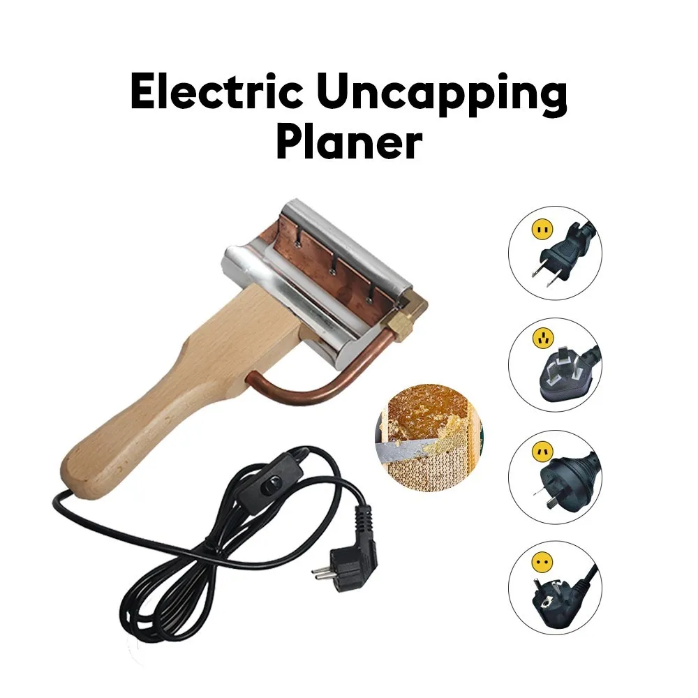 Beekeeper Electric Knife Uncapping Honey Cutter Knife Wax Honey Frames beekeeping Scraper Bee Beekeeping Tools EU plug