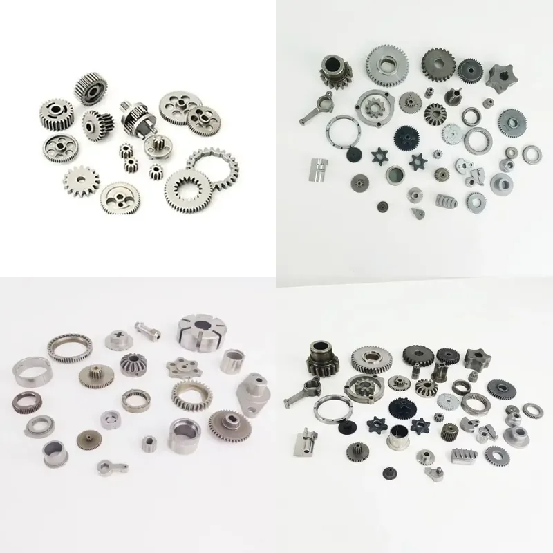 OEM MIM Steel Powder Metallurgy Small Sintered Pinion Parts Metal Gear