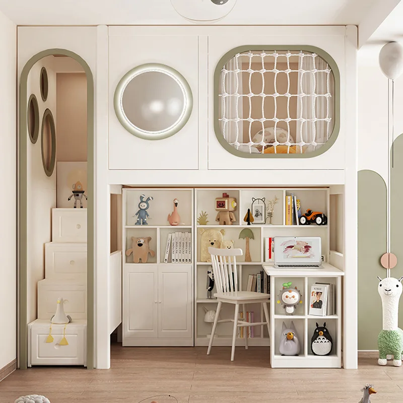 

Children's tree house under cabinet wardrobe on and off multi-functional under table under empty