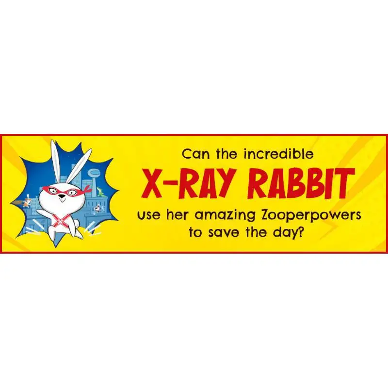 Zoopertown XRay Rabbit Packer Jem Bloomsbury UK 9781408898338 Book