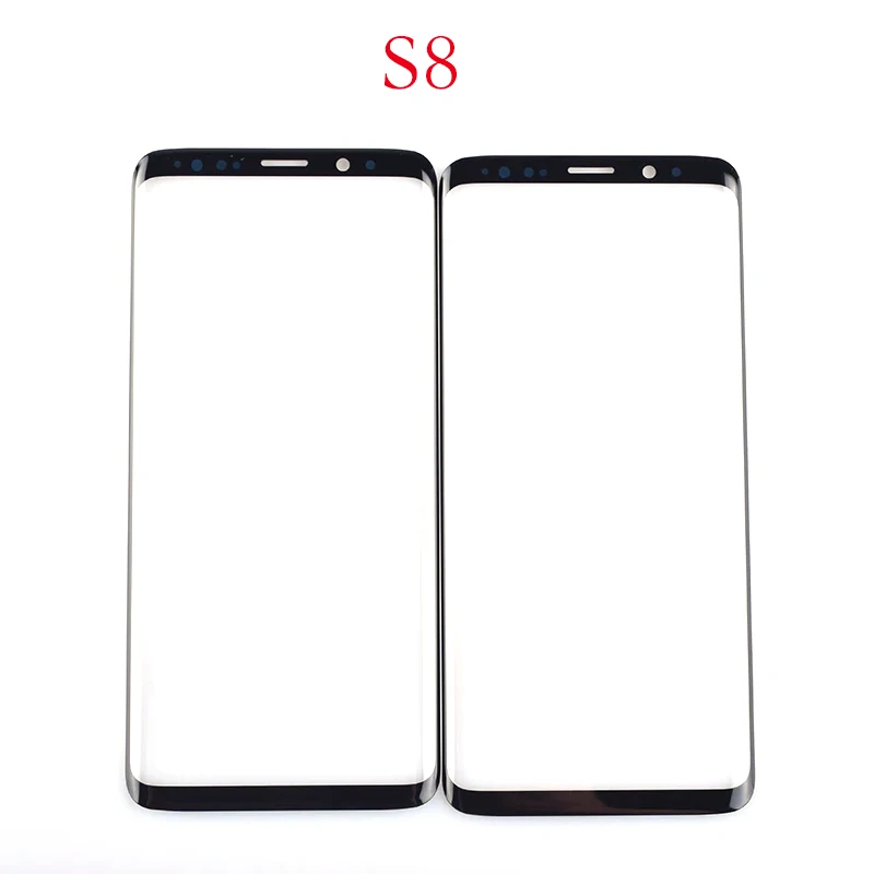 Glass with OCA For Samsung Galaxy S8 / S8 Plus / S9 / S9 Plus Touch Screen LCD Front Outer Glass Lens Panel Touchscreen Glass