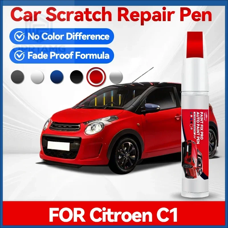 

Car Dedicated For Citroen C1 Paint Repair Pen Touch Up Scratch Remover DIY Auto Accessories Black Blue Gray Green