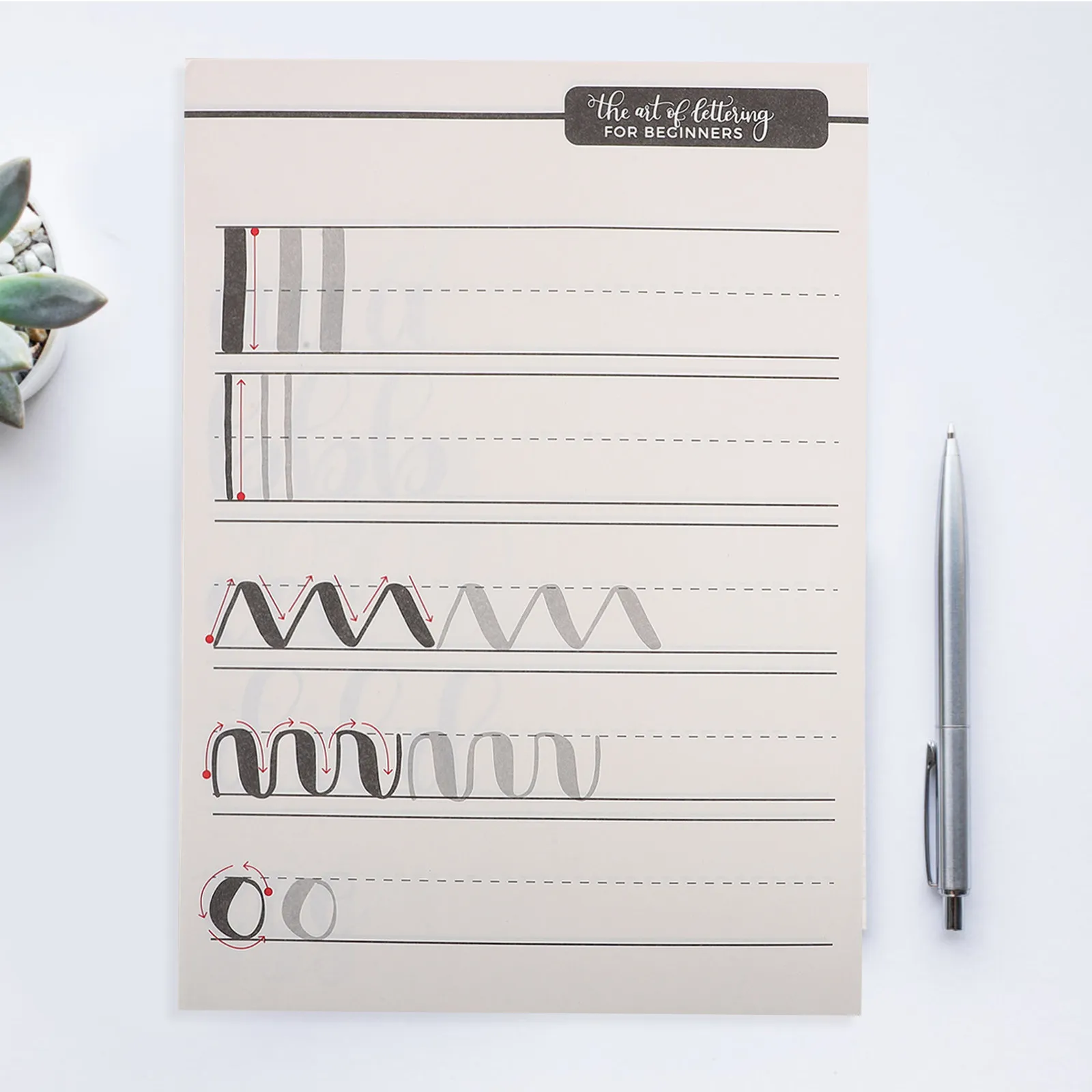 1 Book Artistic Font English Letter Copybook High Toughness Air Permeability English Calligraphy Copybook Tracing Paper